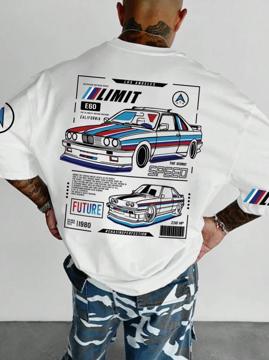 T-shirt M5 E60 édition limitée spécial 50ans blanc