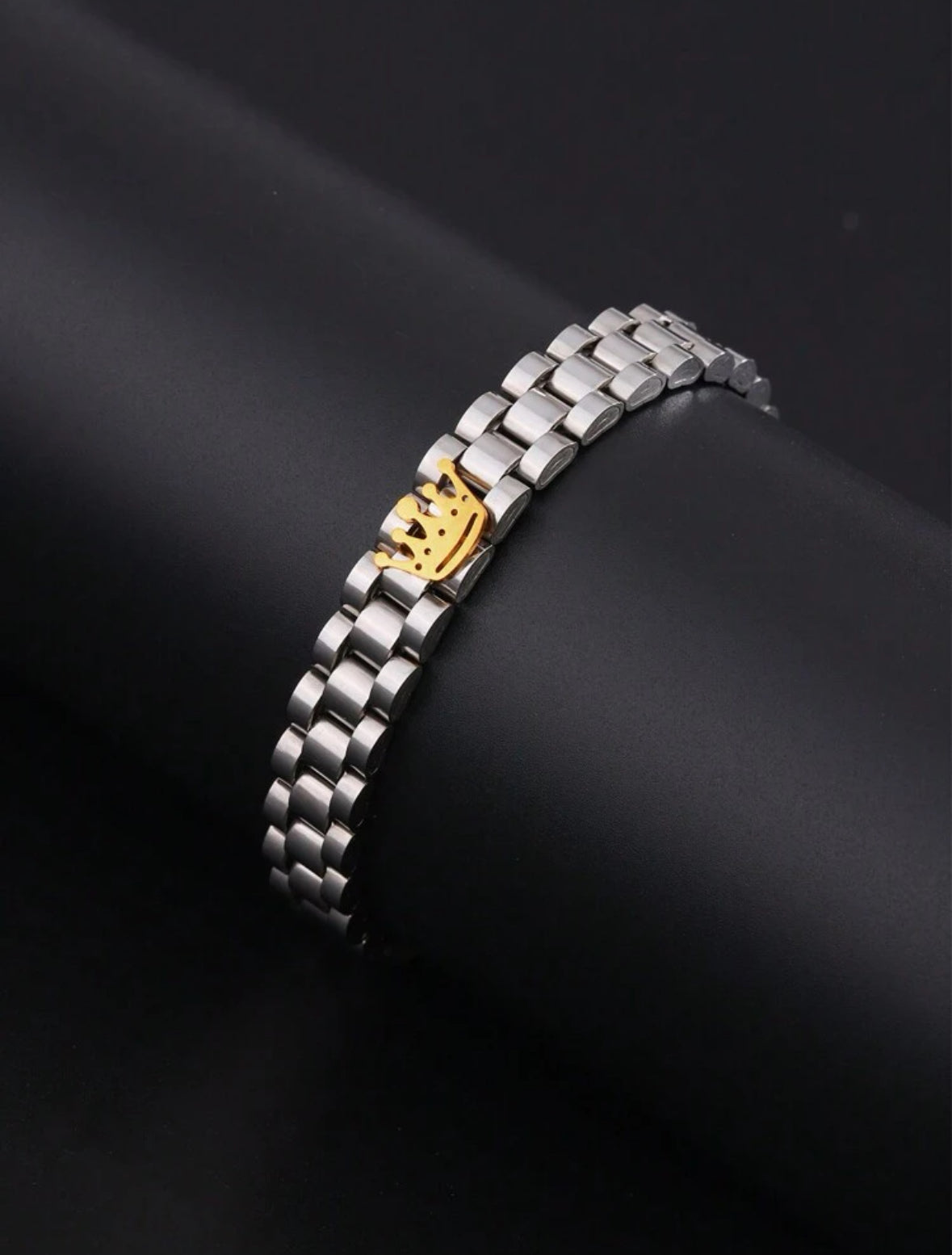 Bracelet King argent / gold